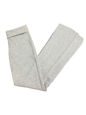 Edikted Gray Ribbed Flare Pants NWT Size M High Waisted Lounge Stretch